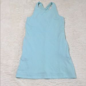Ivivva Baby Blue Tank top size 7